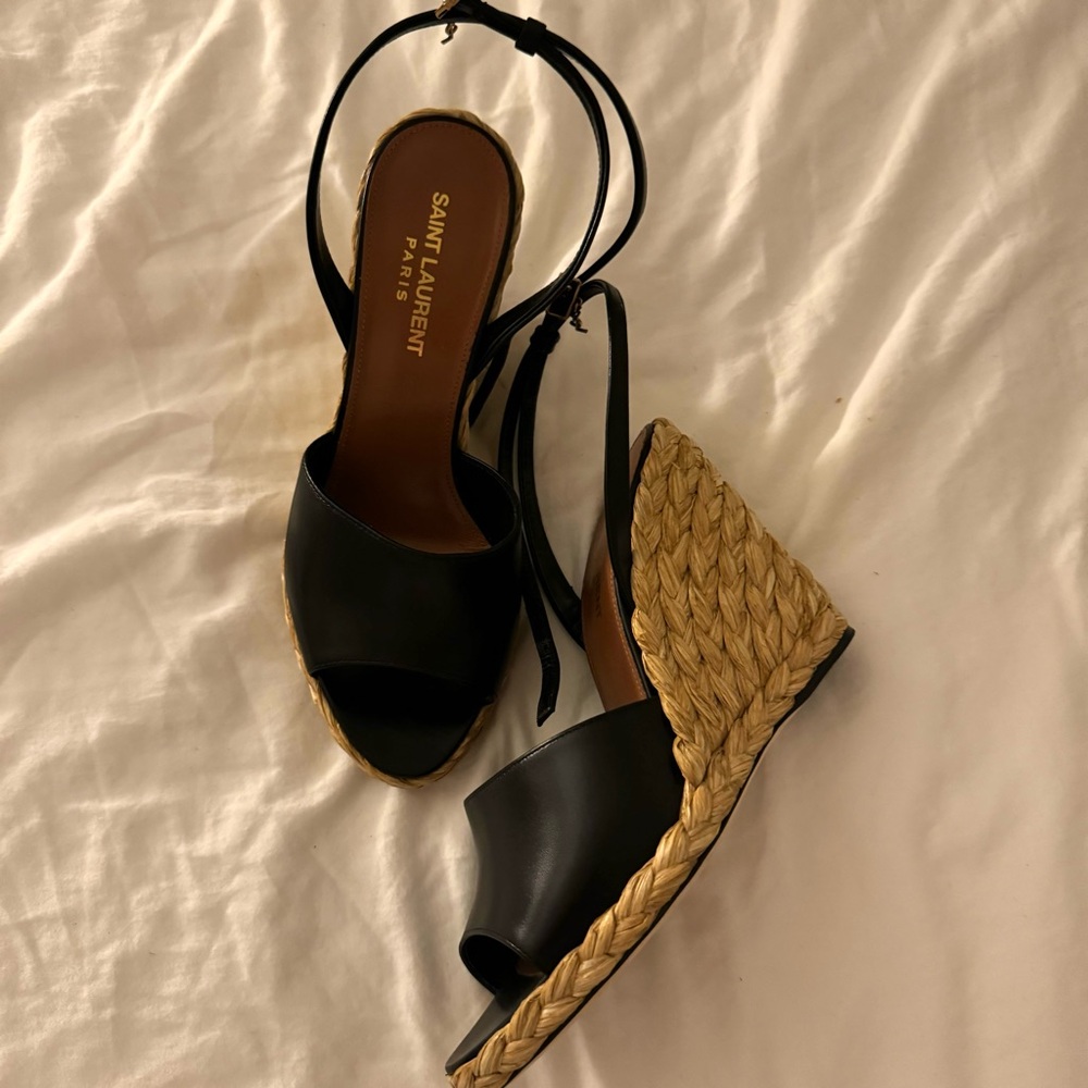 Saint Laurent Paloma Wedges - Picture 3 of 7